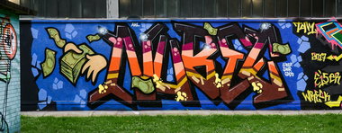 Graffiti Wall - Photo by pilotpirx - hamburg, germany, urban (2017)