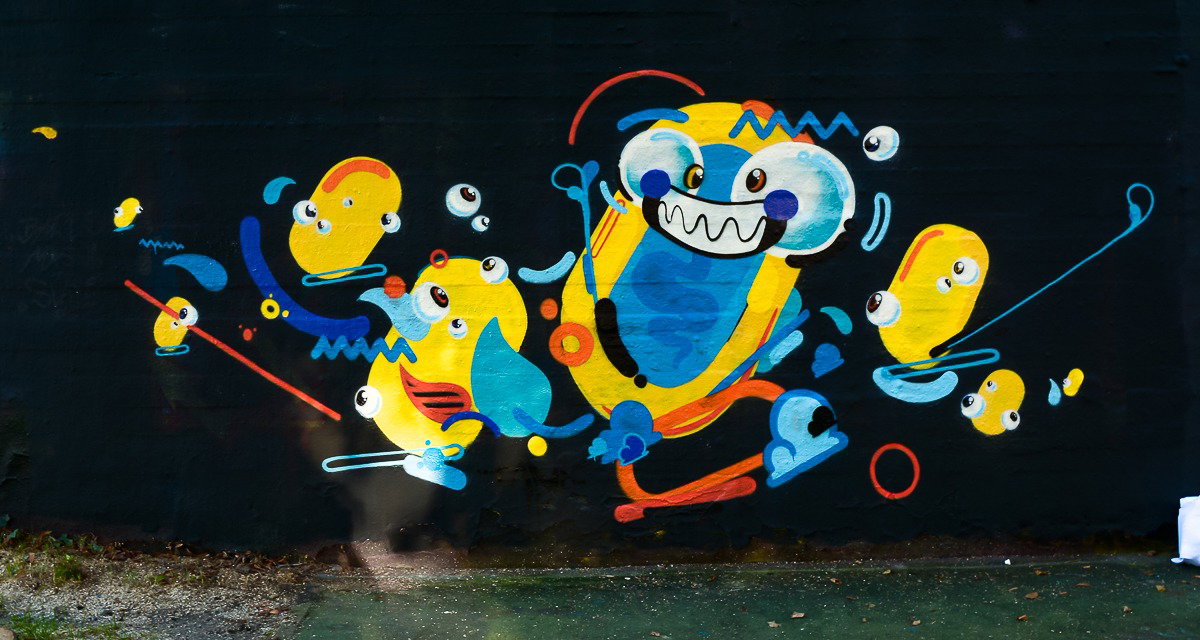 Graffiti Wall - Photo by pilotpirx (2017)