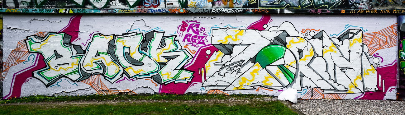 Graffiti Wall - Photo by pilotpirx - hamburg, germany, graffiti (2017)