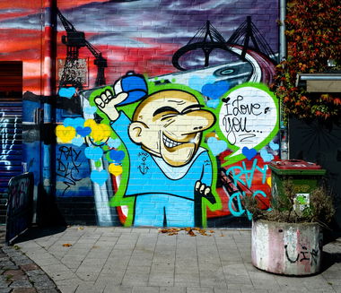 Graffiti Street Art - Photo by pilotpirx - hamburg, germany, urban