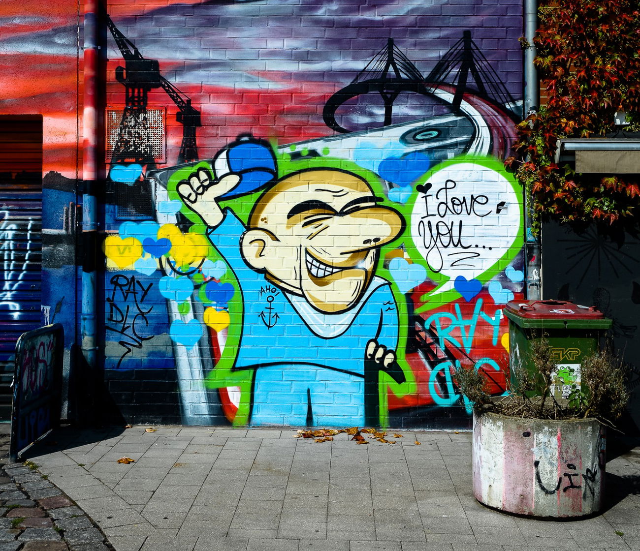 Graffiti Street Art - Photo by pilotpirx - hamburg, germany, urban
