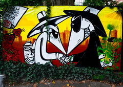 Graffiti Wall - Photo by pilotpirx - hamburg, germany, urban