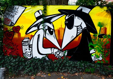 Graffiti Wall - Photo by pilotpirx - hamburg, germany, urban