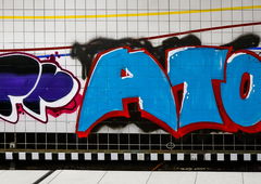 Graffiti Bombing - Photo by pilotpirx - ubahn, station, bahnhof