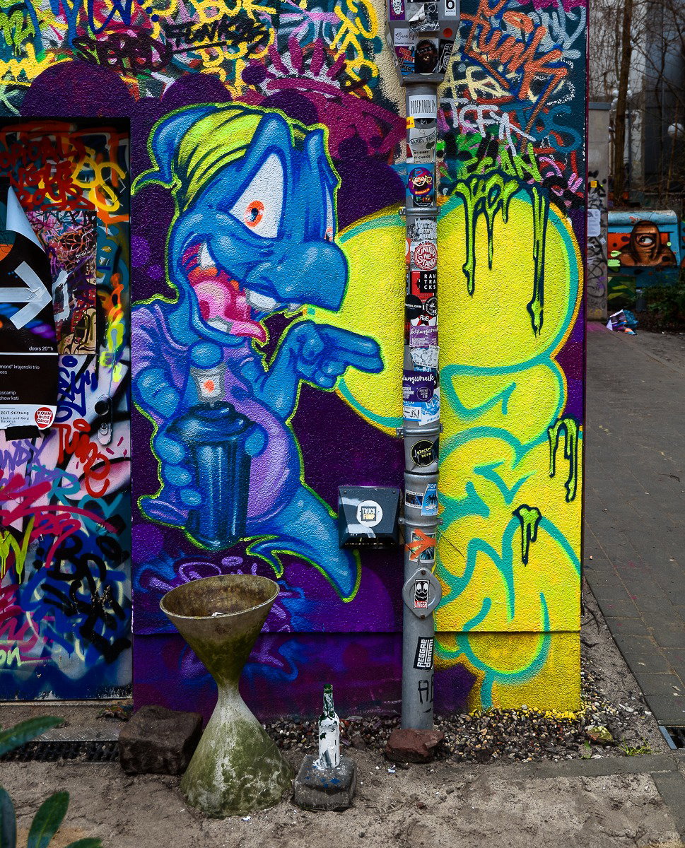 Graffiti Wall - Photo by pilotpirx - hamburg, germany, urban