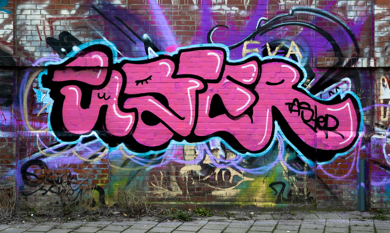 Graffiti Wall - Photo by pilotpirx - hamburg, germany, urban (2017)