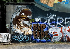 Graffiti Wall - Photo by pilotpirx - hamburg, germany, urban (2018)