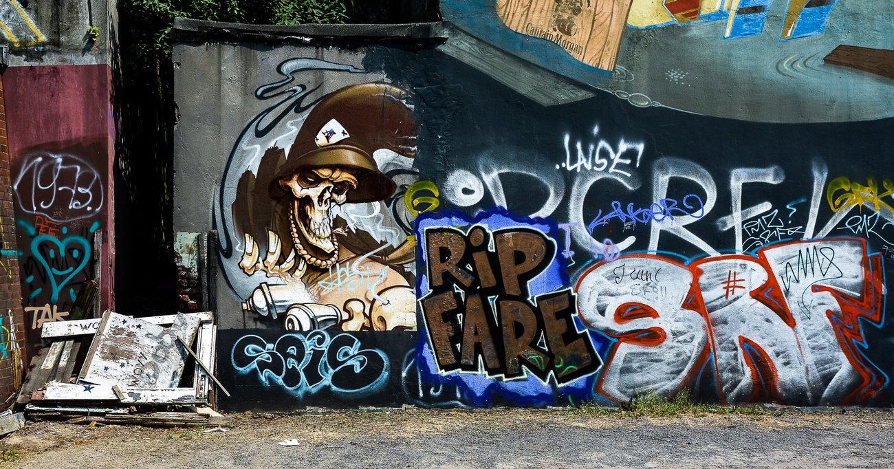 Graffiti Wall - Photo by pilotpirx - hamburg, germany, urban (2018)