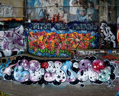 Graffiti Wall - Photo by pilotpirx - hamburg, germany, graffiti (2016)