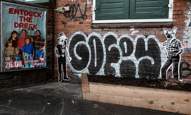 Graffiti Bombing - Photo by pilotpirx - gofey, hamburg, germany (2017)