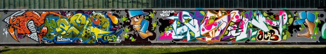 Graffiti Wall - Photo by pilotpirx - hamburg, germany, urban