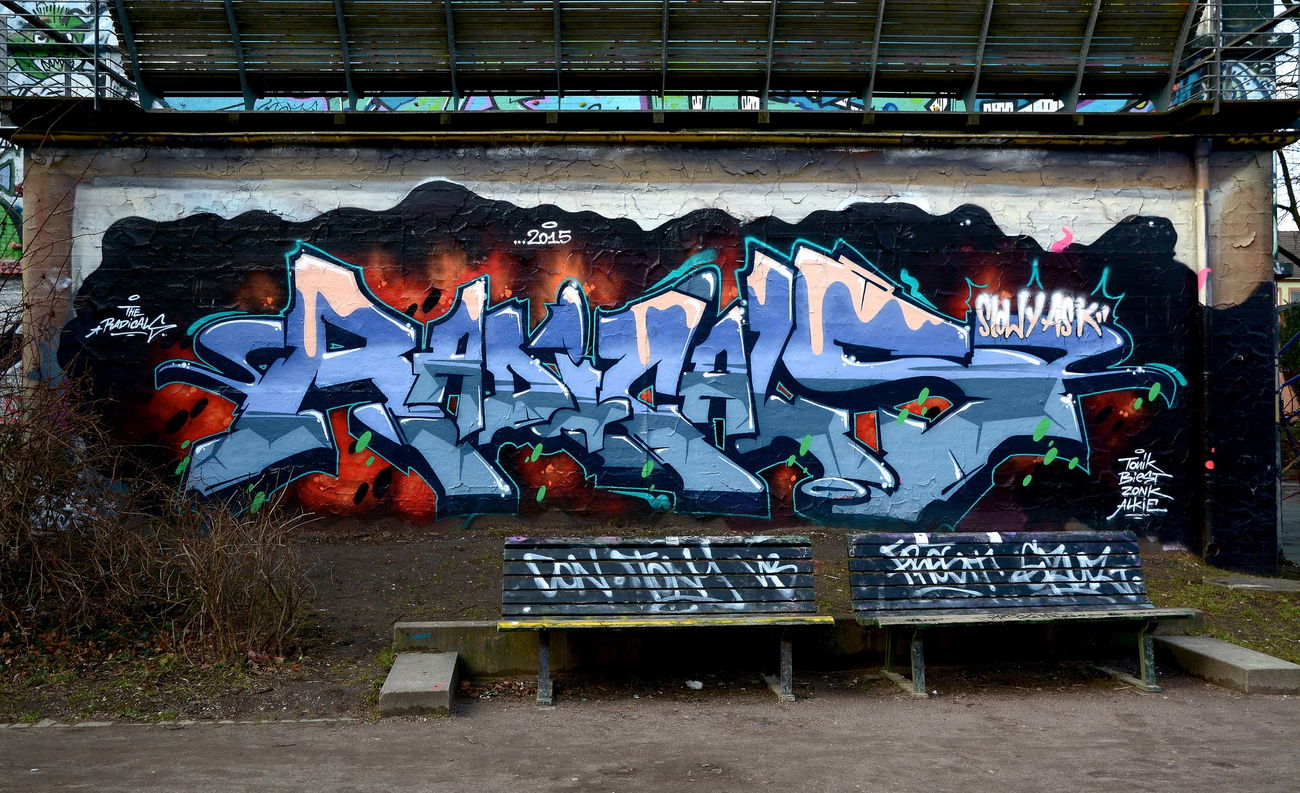 Graffiti Wall - Photo by pilotpirx - radicals, hamburg, germany
