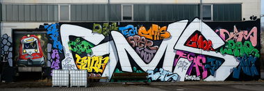 Graffiti Wall - Photo by pilotpirx - hamburg, germany, urban (2017)