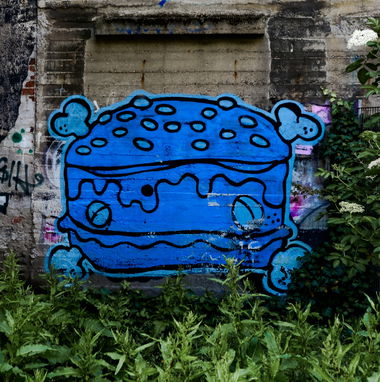 Graffiti Street Art - Photo by pilotpirx - späm, burger, hamburg (2017)