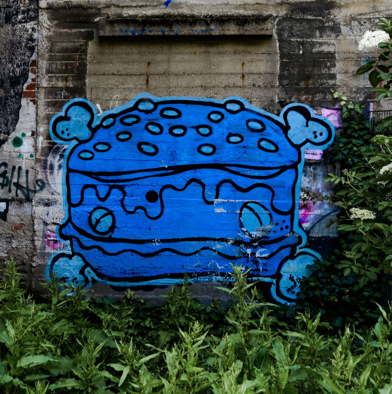 Graffiti Street Art - Photo by pilotpirx - späm, burger, hamburg (2017)