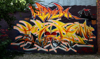 Graffiti Wall - Photo by pilotpirx - hamburg, germany, urban