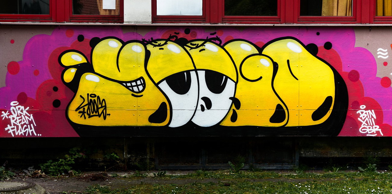 Graffiti Wall - Photo by pilotpirx - yugo, yugogadeto, hamburg