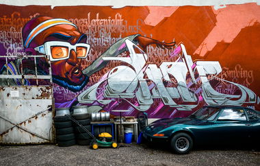 Graffiti Wall - Photo by pilotpirx - hamburg, germany, urban