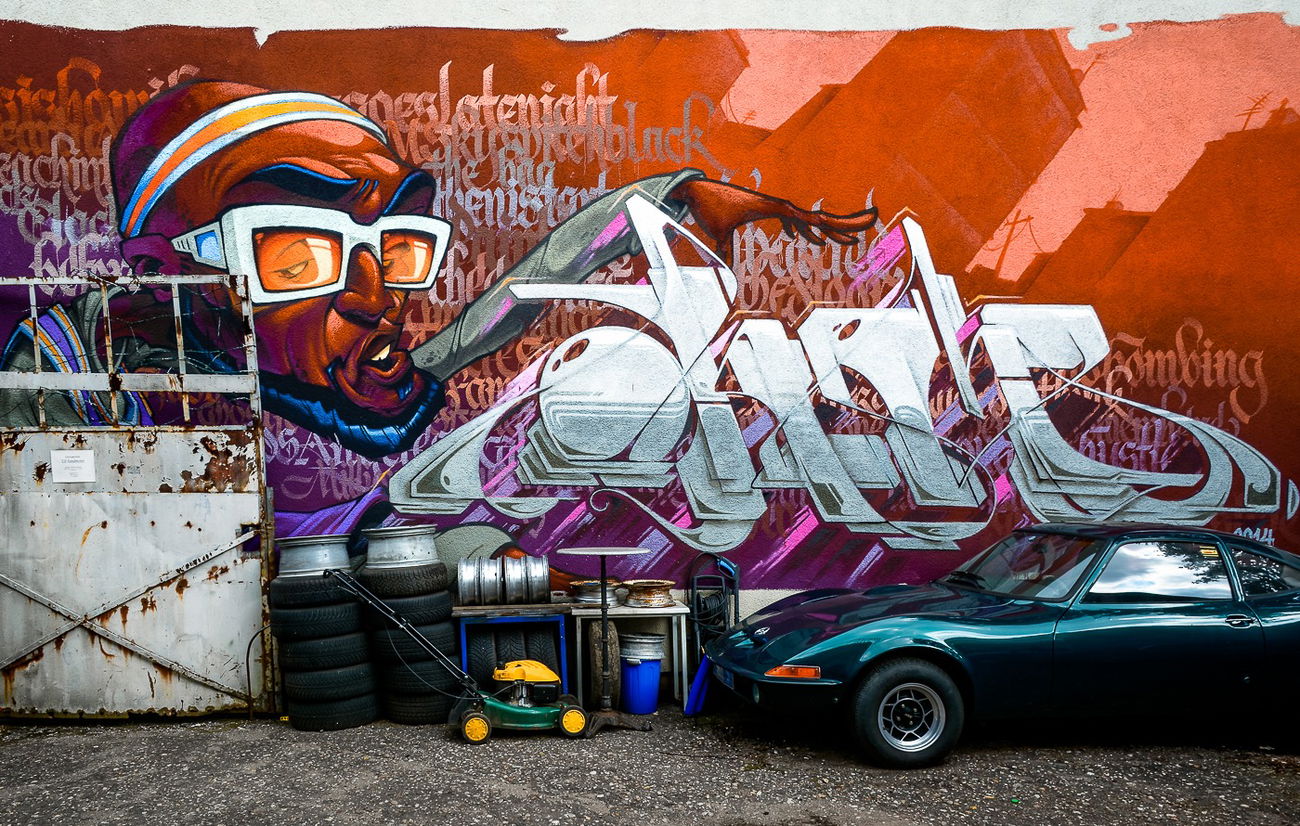 Graffiti Wall - Photo by pilotpirx - hamburg, germany, urban