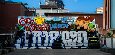 Graffiti Wall - Photo by pilotpirx - stopg20, stop, g20 (2017)
