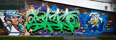 Graffiti Wall - Photo by pilotpirx - hamburg, germany, urban