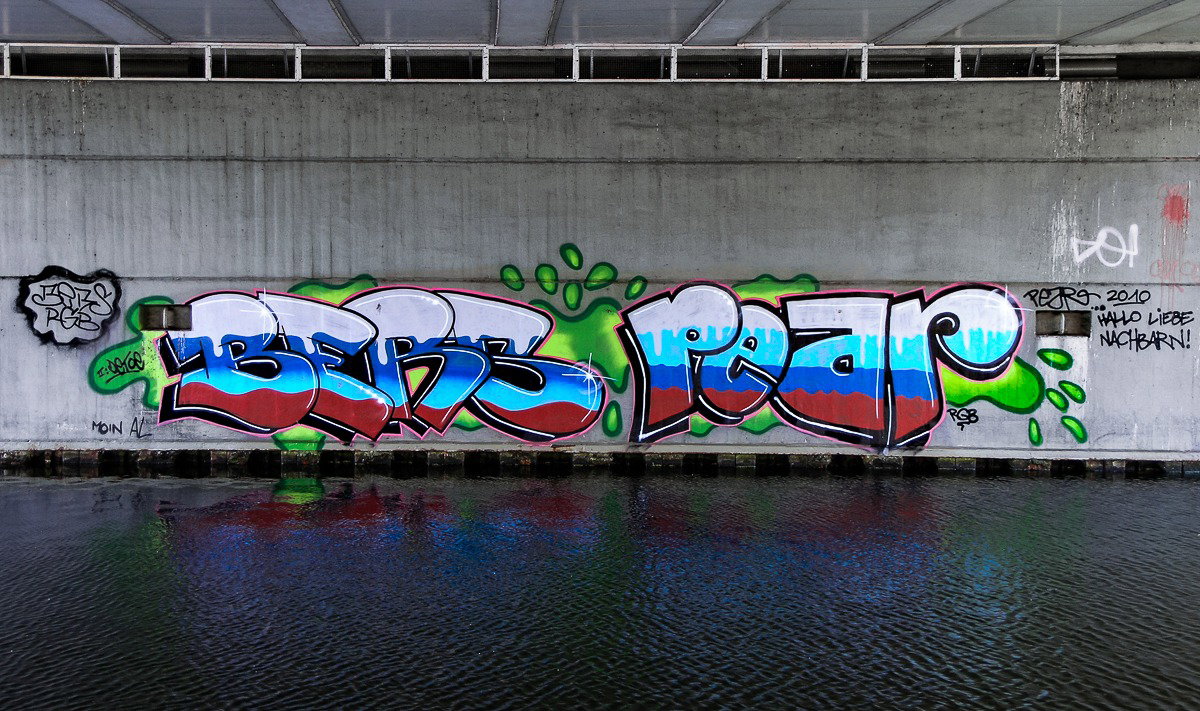 Graffiti Wall - Photo by pilotpirx - bers, pear, hamburg