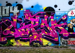 Graffiti Wall - Photo by pilotpirx - hamburg, germany, urban (2018)