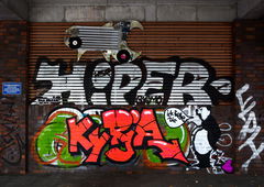 Graffiti Bombing - Photo by pilotpirx - hamburg, germany, urban