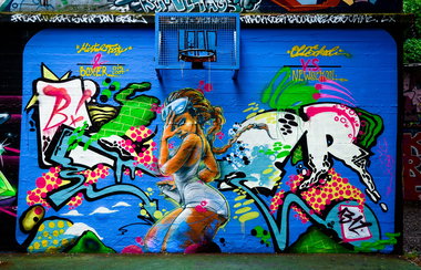 Graffiti Wall - Photo by pilotpirx - hamburg, germany, urban (2018)