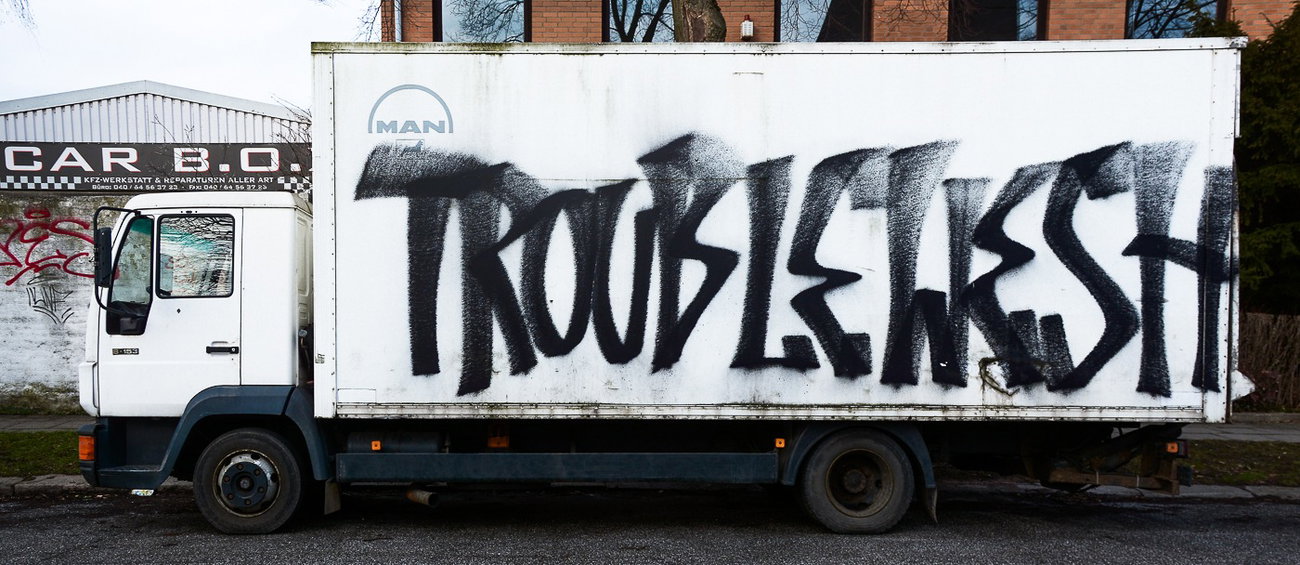 Graffiti Wall - Photo by pilotpirx - hamburg, germany, urban (2017)