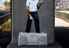 Graffiti Street Art - Photo by pilotpirx - ghettoblaster, installation, will_coles