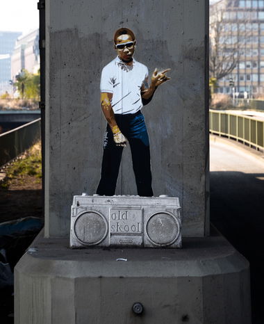 Graffiti Street Art - Photo by pilotpirx - ghettoblaster, installation, will_coles
