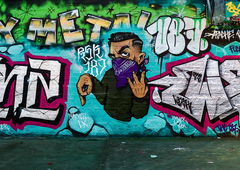 Graffiti Wall - Photo by pilotpirx - prinz, wesh, rsk
