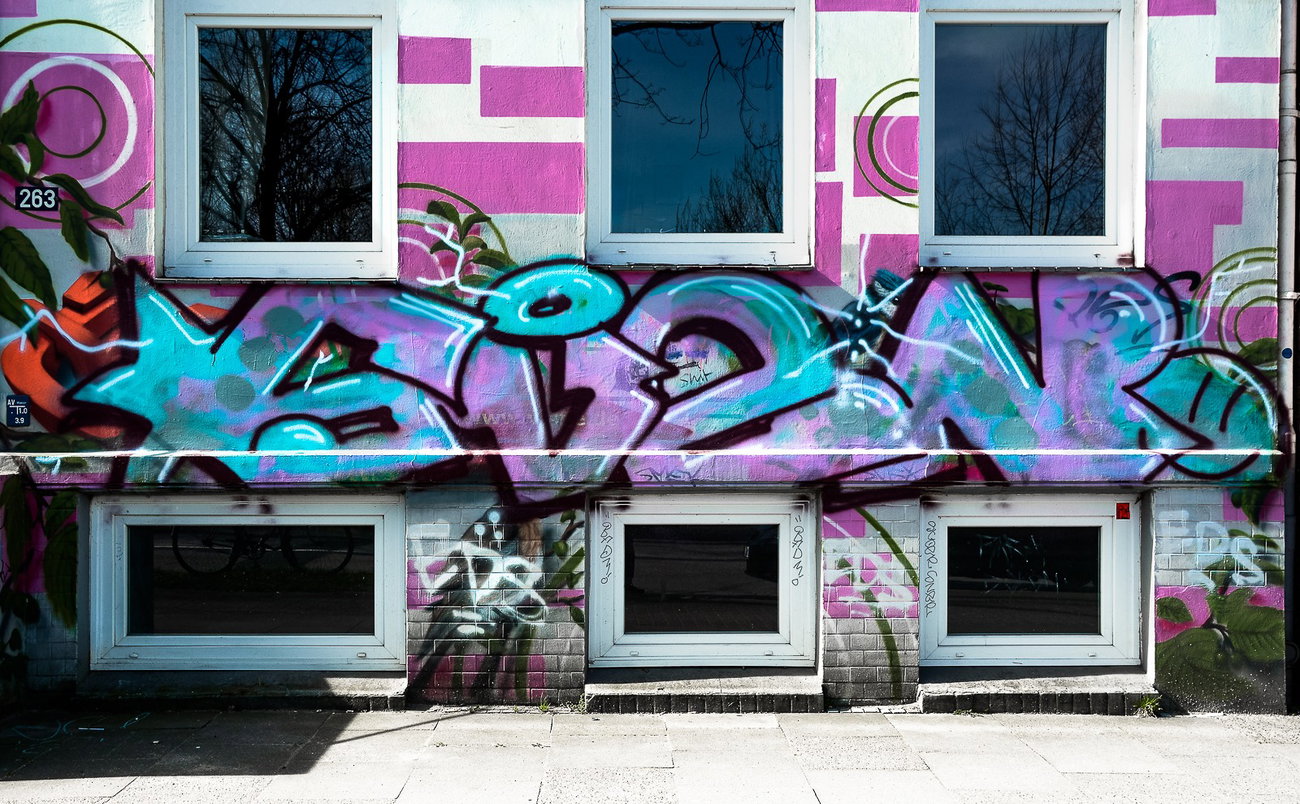 Graffiti Wall - Photo by pilotpirx - hamburg, germany, urban