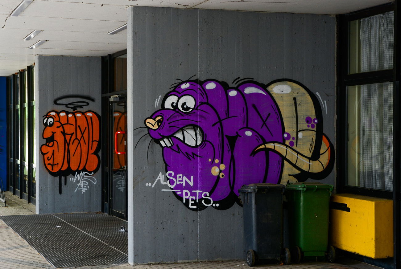 Graffiti Wall - Photo by pilotpirx - hamburg, germany, urban