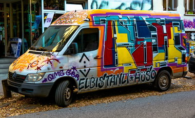 Graffiti Wall - Photo by pilotpirx - hamburg, germany, urban