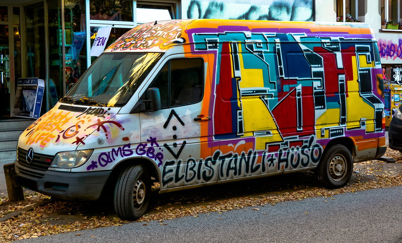 Graffiti Wall - Photo by pilotpirx - hamburg, germany, urban