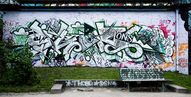 Graffiti Wall - Photo by pilotpirx - hamburg, germany, urban