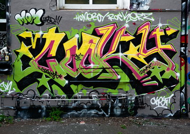 Graffiti Wall - Photo by pilotpirx - hamburg, germany, urban (2017)