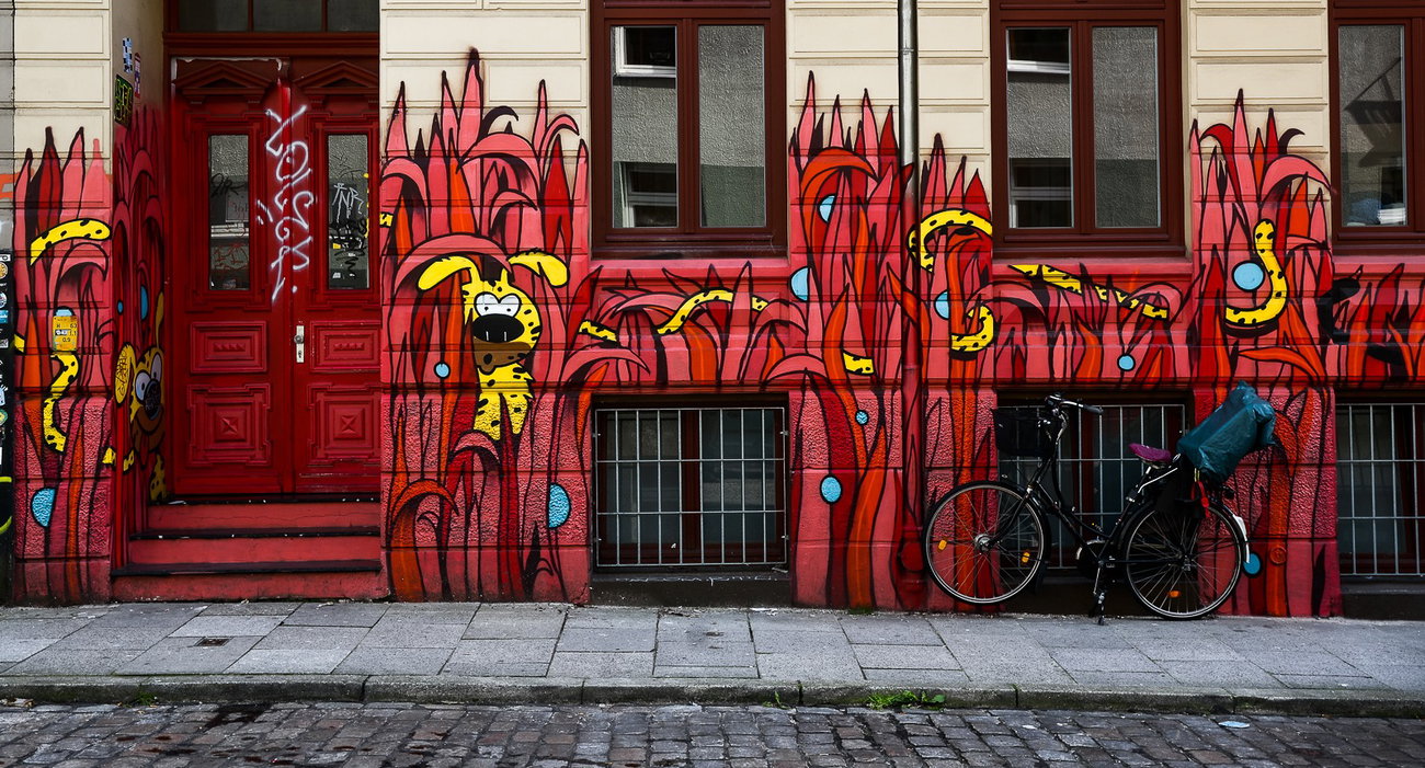 Graffiti Wall - Photo by pilotpirx - hamburg, germany, urban