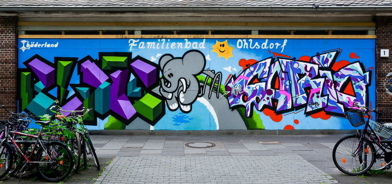 Graffiti Wall - Photo by pilotpirx - glaze, cario, hamburg
