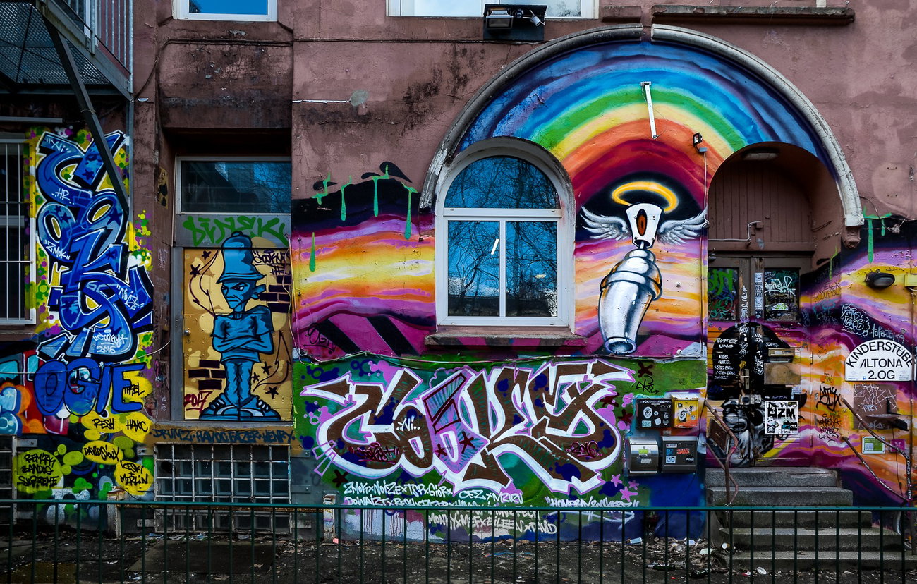 Graffiti Wall - Photo by pilotpirx - cooky, hamburg, germany