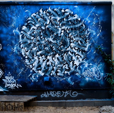 Graffiti Wall - Photo by pilotpirx - hamburg, germany, urban (2018)