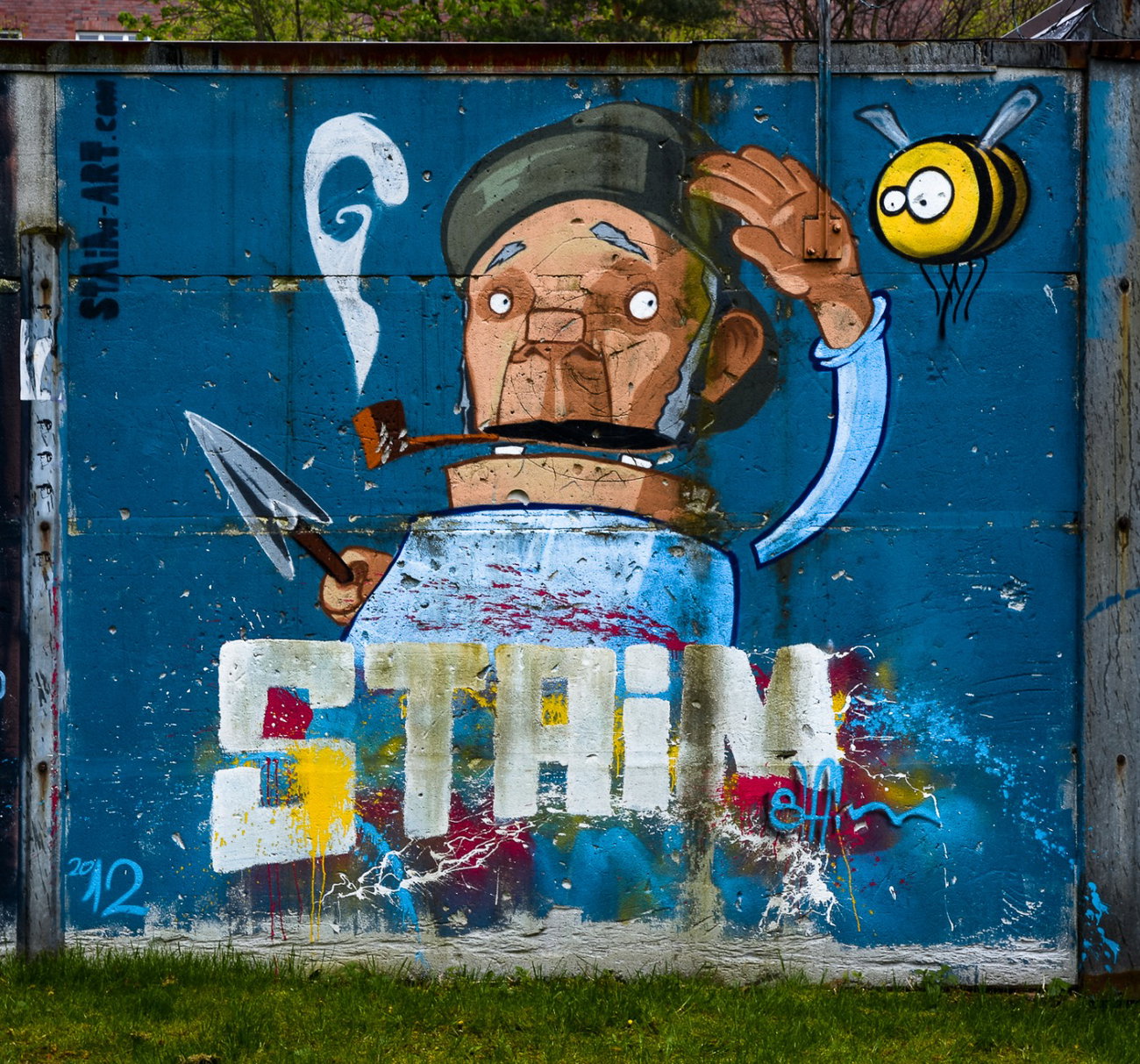 Graffiti Street Art - Photo by pilotpirx - hamburg, germany, graffiti