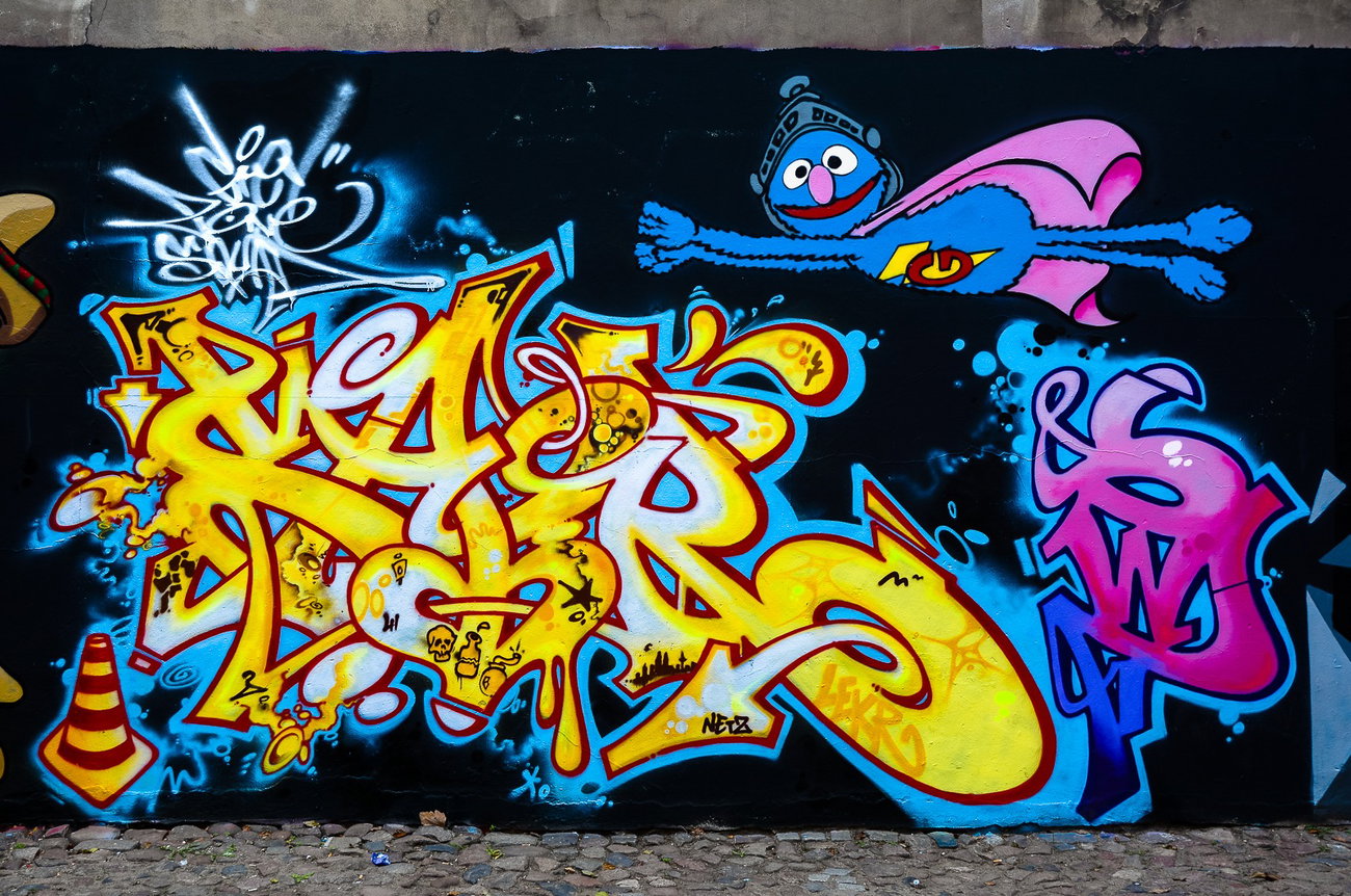 Graffiti Wall - Photo by pilotpirx - hamburg, germany, urban