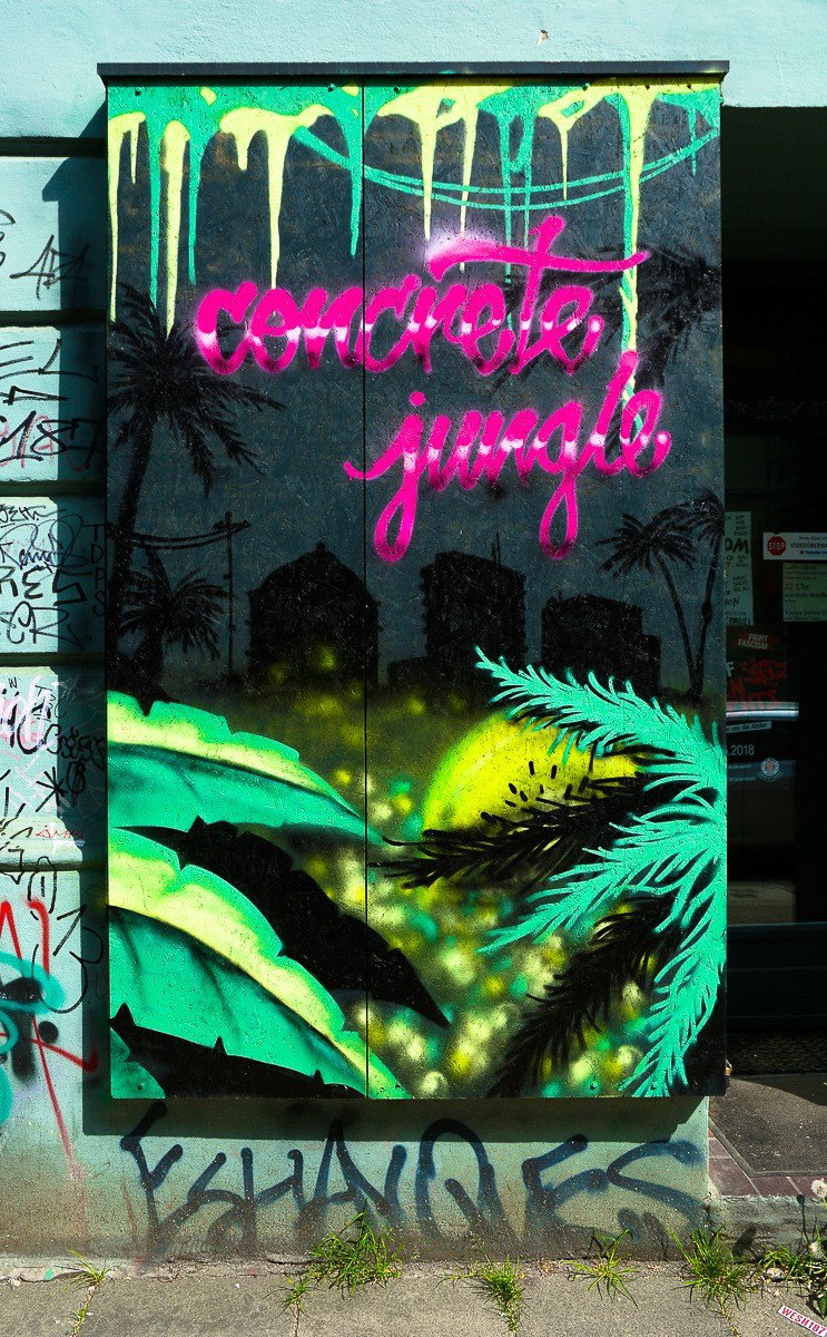 Graffiti Wall - Photo by pilotpirx - hamburg, germany, urban