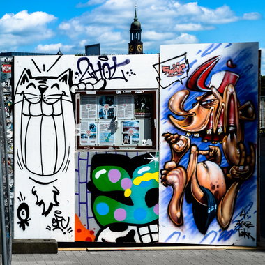 Graffiti Wall - Photo by pilotpirx - millerntorgallery7, mtg, mtg7 (2017)