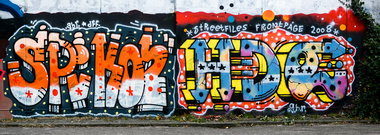 Graffiti Wall - Photo by pilotpirx - hamburg, germany, urban (2017)