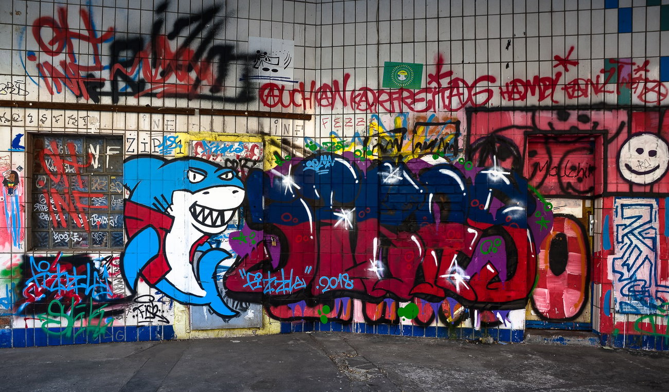 Graffiti Wall - Photo by pilotpirx - köln, ehrenfeld, belgisches