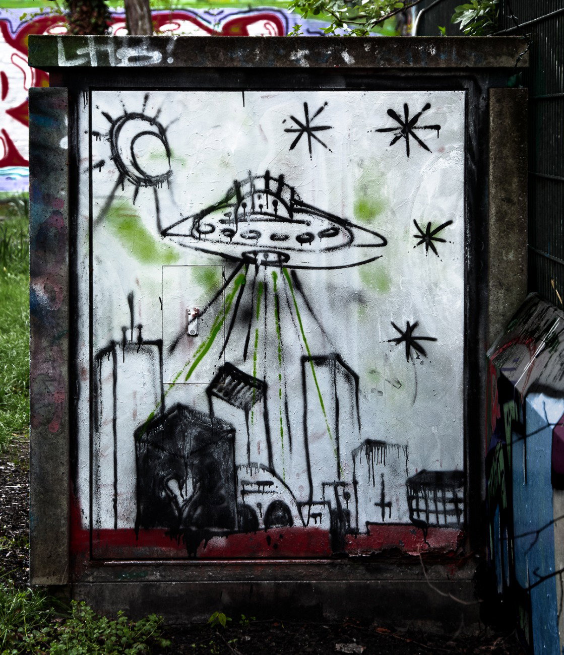 Graffiti Wall - Photo by pilotpirx - hamburg, germany, graffiti